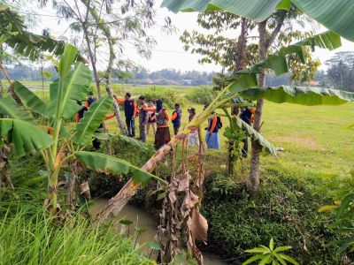 Praktek lapangan pencegahan bencana banjir genangan